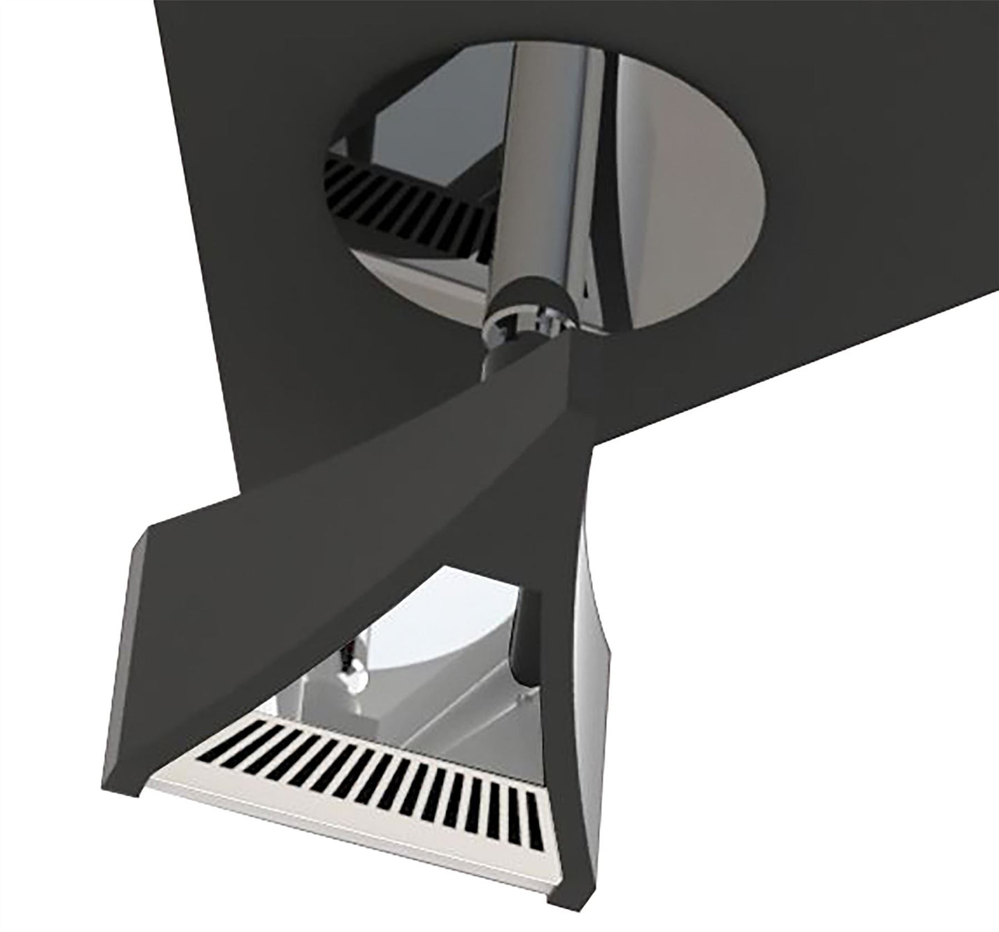 Mantra Fusion Filippo Spot Light 3 Light LED Triangular 15W 3000K, 1350lm, Matt Black/Polished Chrome, 3yrs Warranty