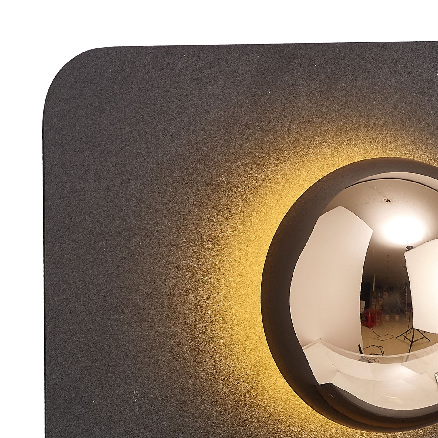 Mantra Alba 25cm Table Lamp, 8W LED, 3000K, 640lm, Black/French Gold, 3yrs Warranty
