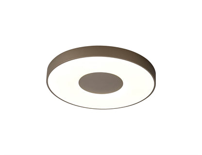 Mantra Coin 50cm Round Ceiling 80W LED with Remote Control 2700K-5000K, 3900lm, Sand Brown, 3yrs Warranty Ceiling