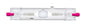 Luxram Metal Halide Rx7S-24 Color 150W Magenta HID Metal
