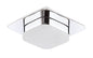 Mantra Fusion Marcel Recessed Down Light 5W LED Square 3000K IP44, 450lm, Polished Chrome/Frosted Acrylic, Cut Out: 70mm, Driver Included, 3yrs Warranty