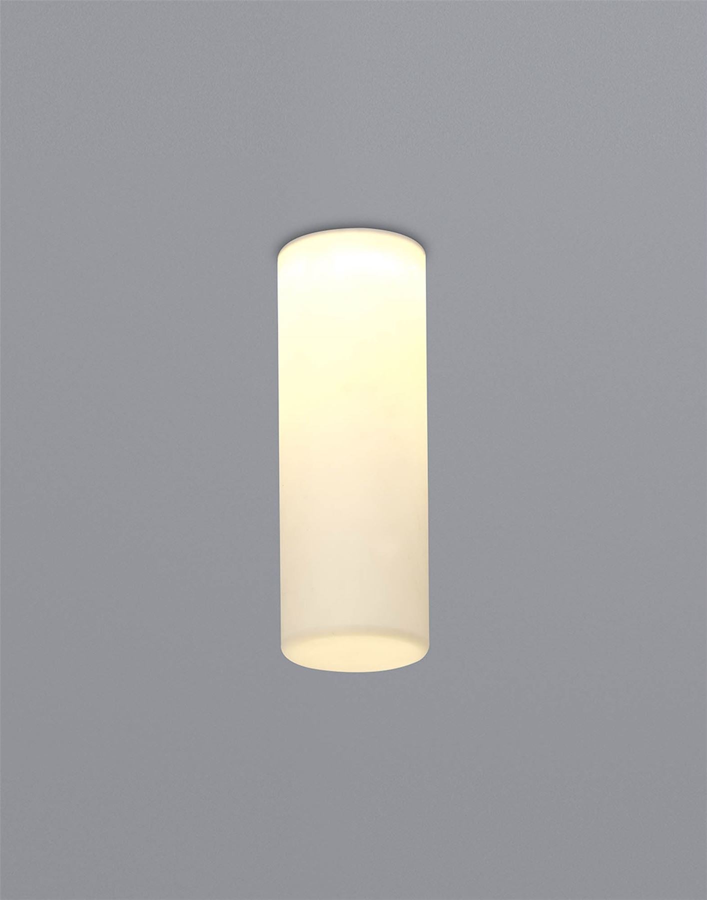 Mantra Fusion Glaciar Spotlight 24cm, IP44, 9W LED, 4000K, 700lm, White, 3yrs Warranty