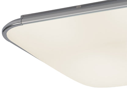 Mantra Fusion Fusion M6249 Fase Ceiling Square 45cm, 24W LED, 4000K, 1400lm, White, Acrylic Diffuser, 3yrs Warranty - M6249 Ceiling