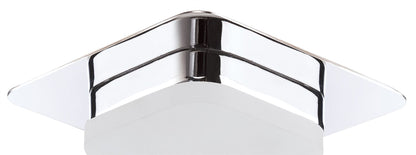 Mantra Fusion Marcel Recessed Down Light 5W LED Square 3000K IP44, 450lm, Polished Chrome/Frosted Acrylic, Cut Out: 70mm, Driver Included, 3yrs Warranty
