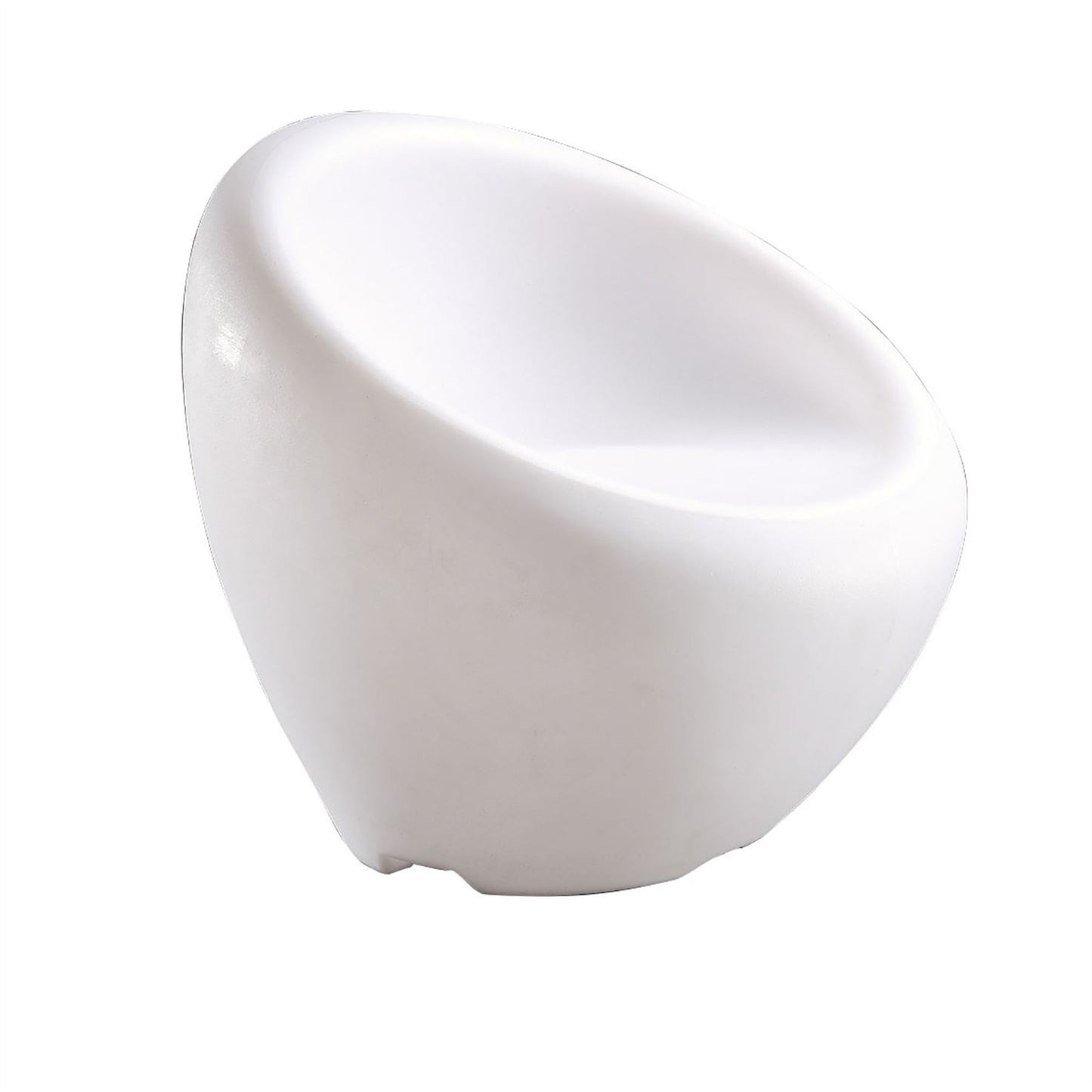 Mantra Pao Chair Round No Light Outdoor, Opal White