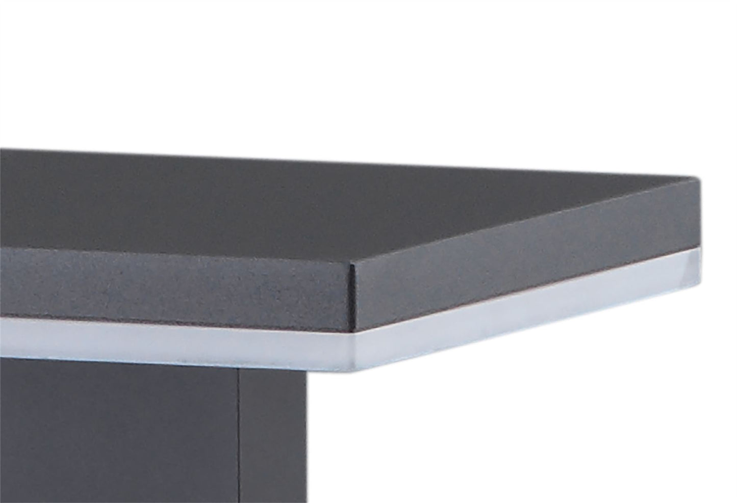 Mantra Fusion Tignes Pillar Lamp, 10W LED, 3000K, 700lm, IP54, Anthracite, 3 Years Warranty