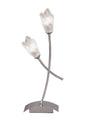 Mantra Pietra Table Lamp 2 Light G9, Polished Chrome