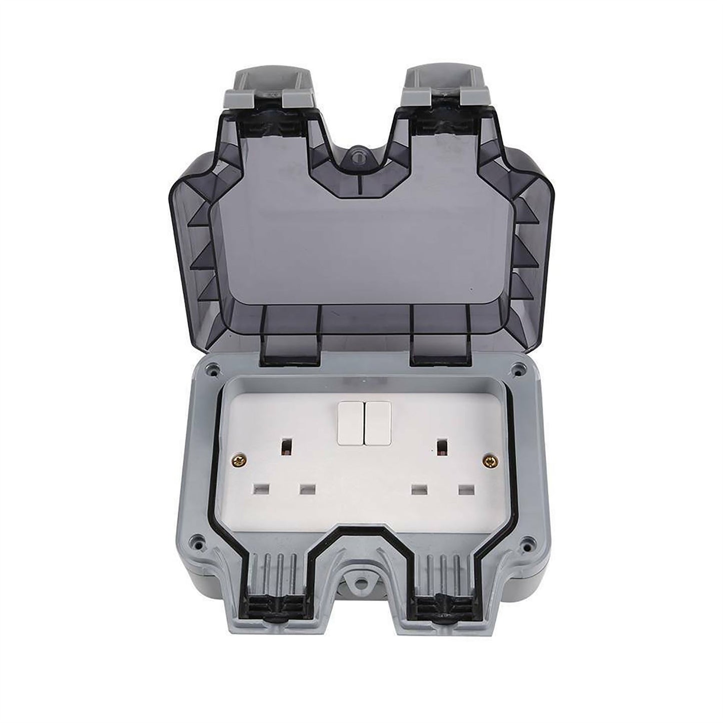 Deco Additions, Exterior IP66 2 Gang 13Amp Switched Double Socket - D0591 Wiring
