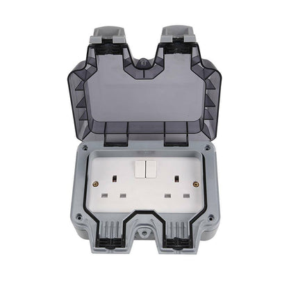 Deco Additions, Exterior IP66 2 Gang 13Amp Switched Double Socket - D0591 Wiring