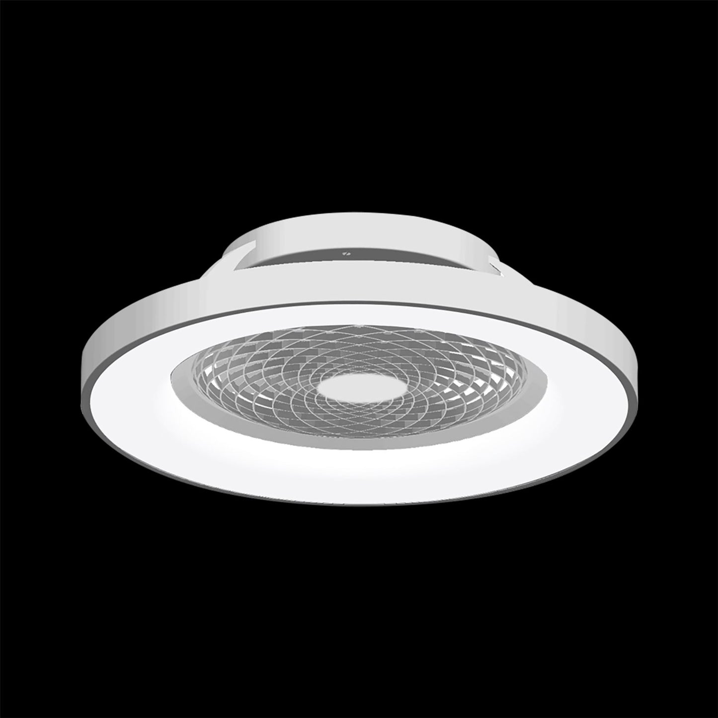 Tibet 65cm 70W LED Dimmable Ceiling Light With 35W DC Reversible Fan,Remote, APP & Alexa/Google Voice, 3900lm, Silver, 5yrs Warranty
