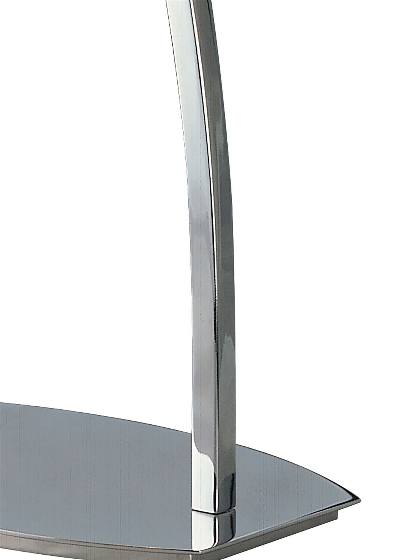 Mantra M0425 Alfa Large Table Lamp 1 Light G9, Polished Chrome
