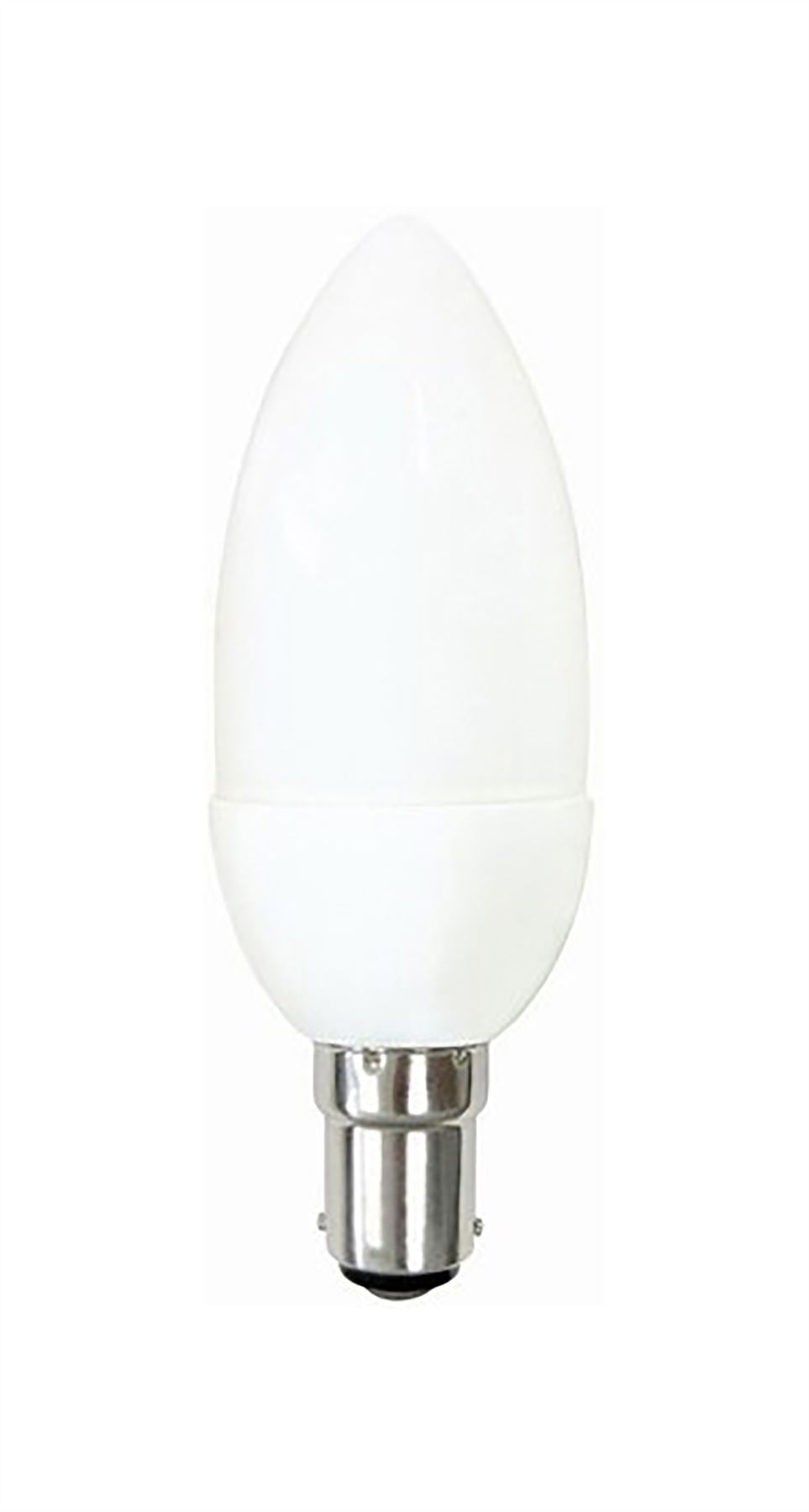 Luxram Extra Mini Sup Candle Extra Mini Supreme Candle B15 5W 2700K Compact Fluorescent Compact