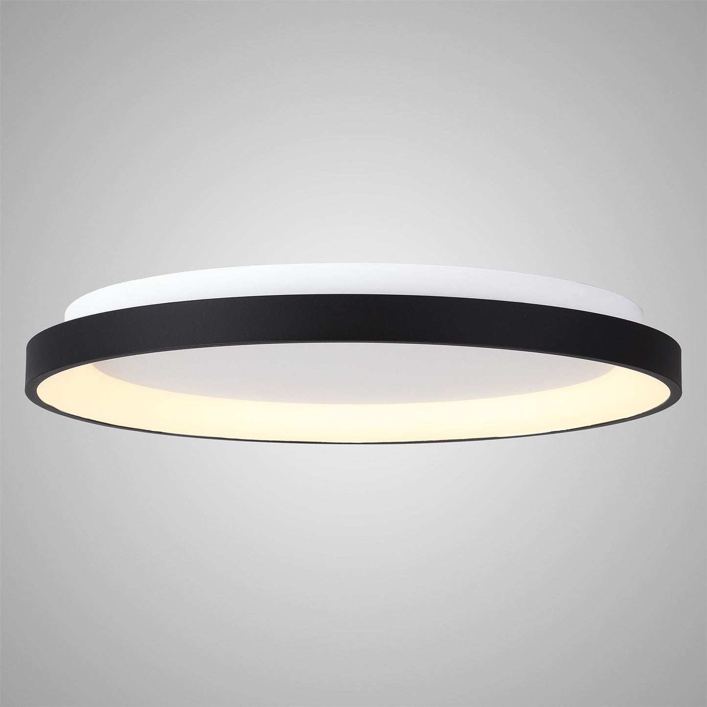 Mantra Fusion Niseko Ring Ceiling 90cm 78W LED, 3000K, 6200lm, Black, 3yrs Warranty Ceiling