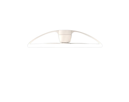Nepal 105cm 75W LED Dimmable Light With Built-In 35W DC Reversible Fan, White Finish c/w Remote Control, APP & Alexa/Google Voice Control, 7200lm