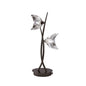 Mantra Eclipse Table Lamp 2 Light G9, Black Chrome