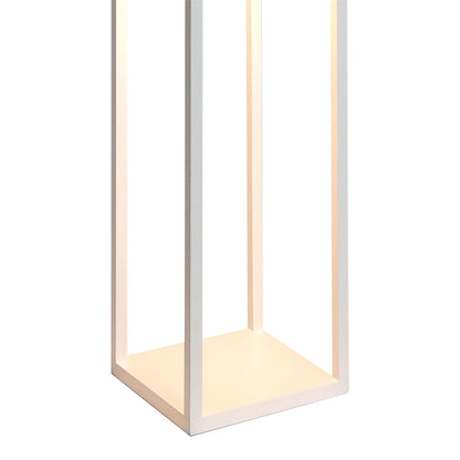 Mantra Fusion Astun Cordless Astun Rechargeable Battery Operated Lantern Large, 2.2W LED, 3000K, 188lm, IP54, USB Charging Cable Included, White, 3yrs Warranty