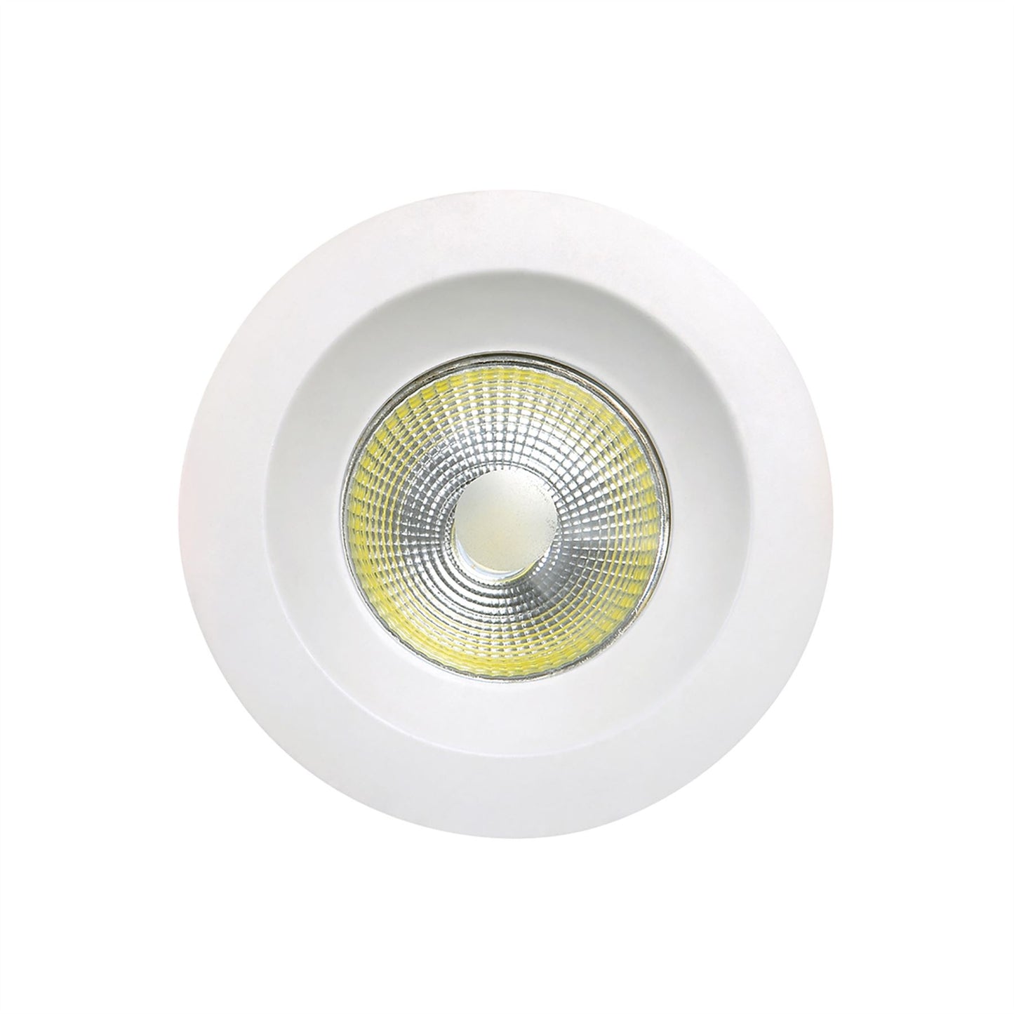Mantra Fusion Basico COB Downlight 9.5cm Round 5W COB LED 4000K, 450lm, Matt White, Driver Included, 3yrs Warranty