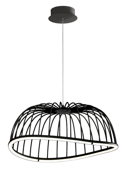 Mantra Celeste Pendant 61cm Round, 30W LED, 3000K, 2100lm, Black, 3yrs Warranty