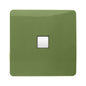 Trendi Artistic Modern Glossy Tactile Telephone Socket Moss Green
