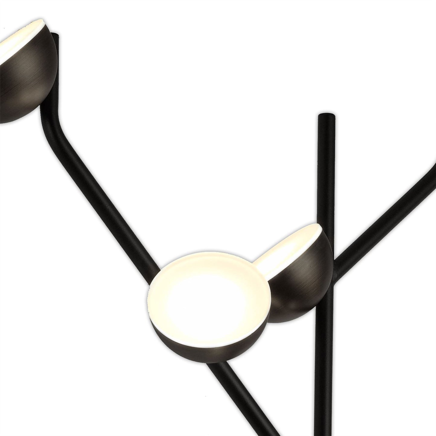 Mantra Adn 8 Light Wall Light, 24W LED, 3000K, 1600lm, Black, 3yrs Warranty