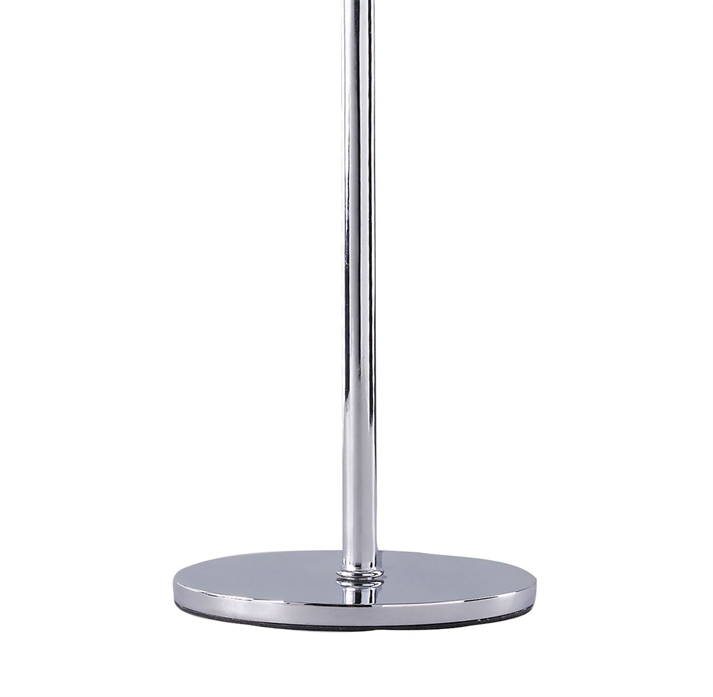 Mantra M0924 Pop Table Lamp 1 Light E27, Gloss White/White Acrylic/Polished Chrome