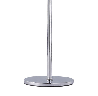 Mantra M0924 Pop Table Lamp 1 Light E27, Gloss White/White Acrylic/Polished Chrome