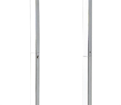 Mantra M1250 Tokio Floor Lamp 4 Light G9, Gloss White/Polished Chrome