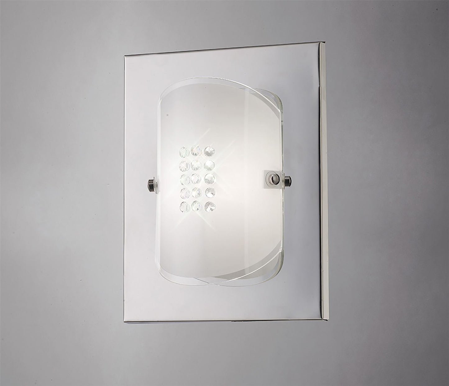 Diyas Starlis Wall Light 1 Light G9 Polished Chrome/Glass/Crystal