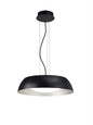 Mantra M4841 Argenta Pendant Small 18W LED 3000K, 1800lm, Matt Black/Silver/White Acrylic, 3yrs Warranty
