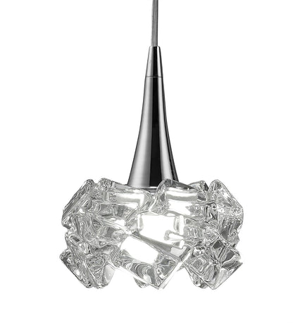 Mantra M3961 Artic Linear Pendant 3 Light E27 Line Large, Polished Chrome
