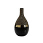 Diyas Home (DH) Mika Mosaic Vase Large Black/French Gold Mosaic