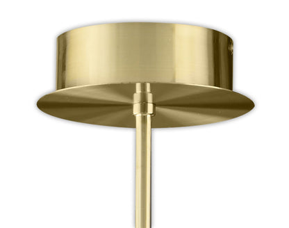 Mantra Olimpia Ceiling Light, 42W LED, 3000K, 3150lm, IP20, Satin Gold, 3yrs Warranty