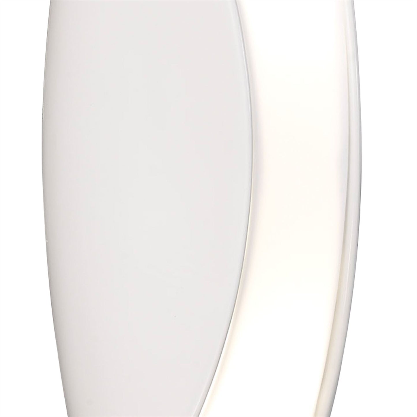 Mantra Pasion Wall Light 2 Light E27, Gloss White/White Acrylic/Polished Chrome, CFL Lamps INCLUDED