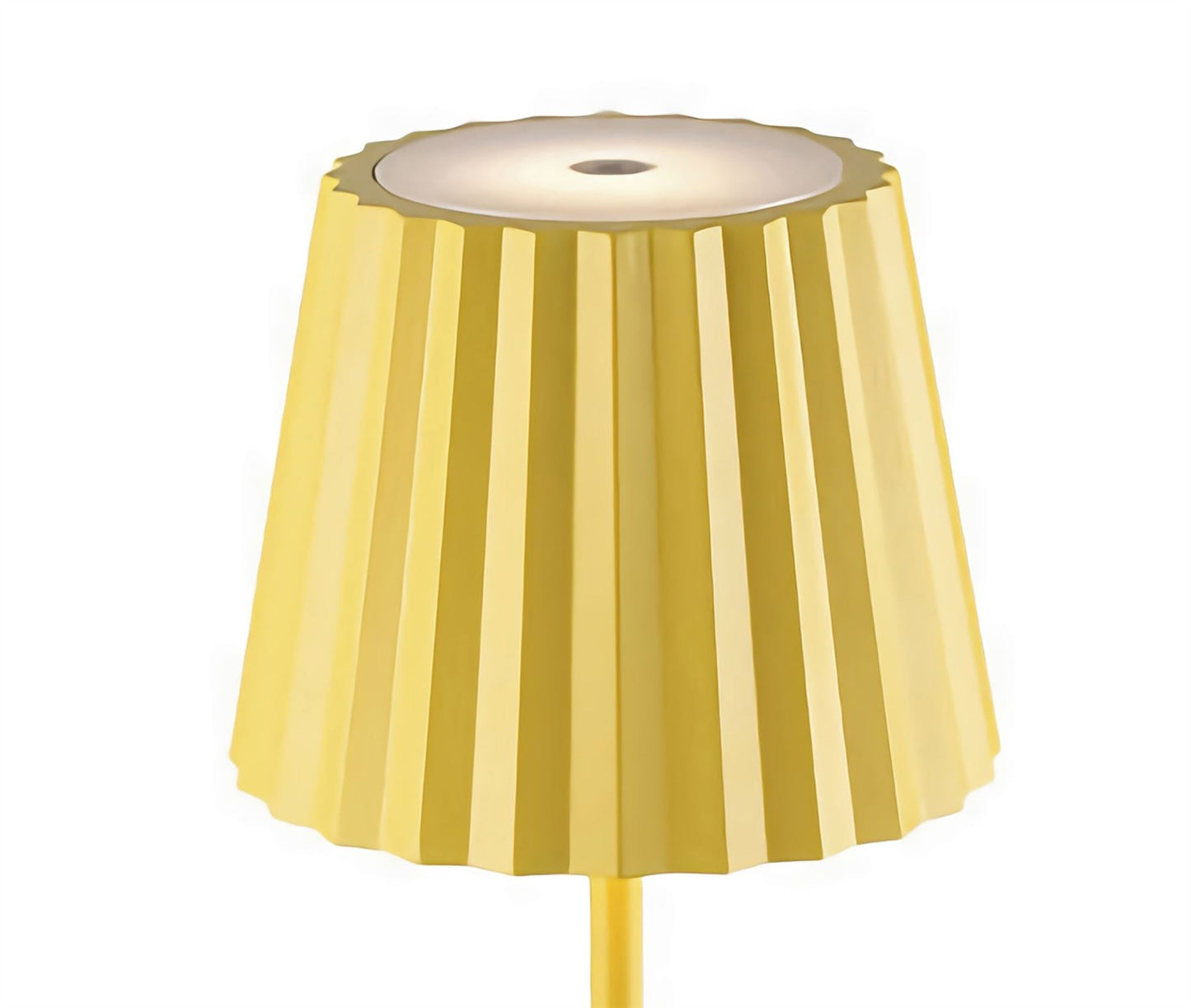 Mantra Fusion K2 Cordless K2 Rechargeable Battery Operated Table Lamp, 2.2W LED, 3000K, 188lm, IP54, USB Charging Cable Included, Yellow, 3yrs Warranty