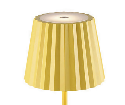 Mantra Fusion K2 Cordless K2 Rechargeable Battery Operated Table Lamp, 2.2W LED, 3000K, 188lm, IP54, USB Charging Cable Included, Yellow, 3yrs Warranty