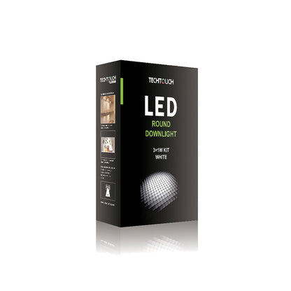 Techtouch Tech Downlight LED Adjustable Downlight 3x1W Kit 30°