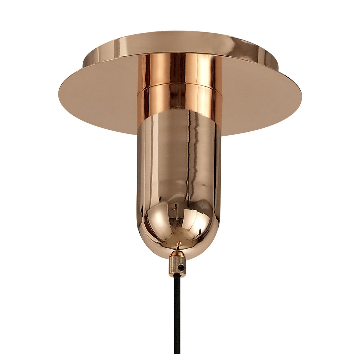 Mantra Sonata Pendant 22cm Round, 1 x E27, Copper
