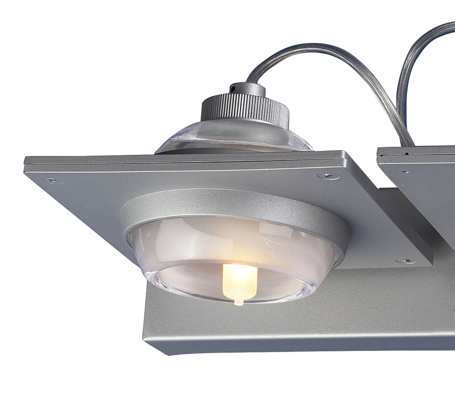 Mantra (0040 006) Ull Wall Light 2 Light G9 Silver Grey