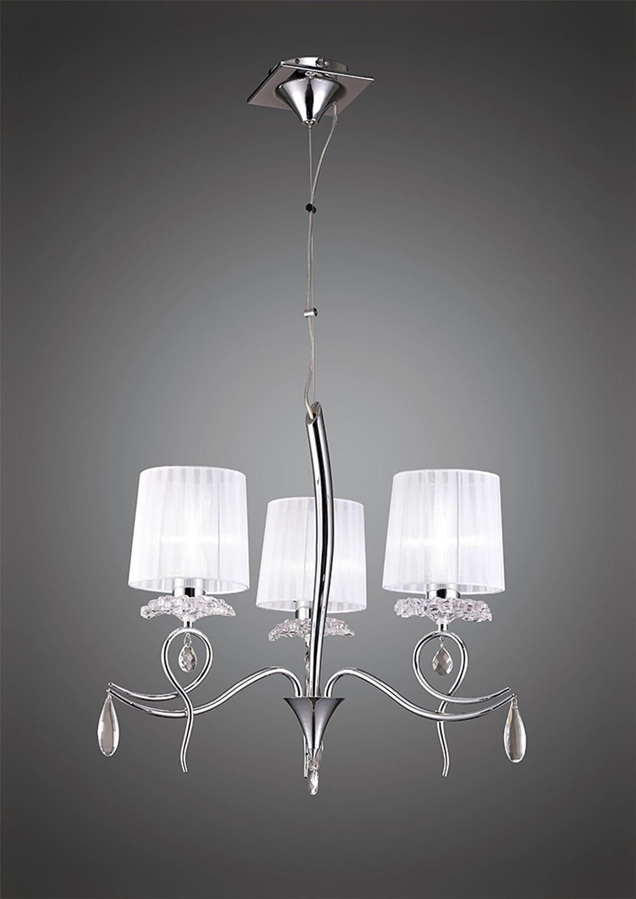 Mantra Louise M5323 Habana Black Round Shade 240mm, Suitable for Table Lamps
