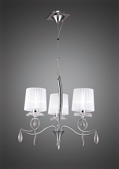 Mantra Louise M5323 Habana Black Round Shade 240mm, Suitable for Table Lamps