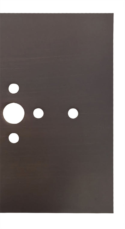 Mantra M5170 Bahia Flush Mount Plate Kit For M5234/M5236 Satin Nickel - M5170 Ancillary
