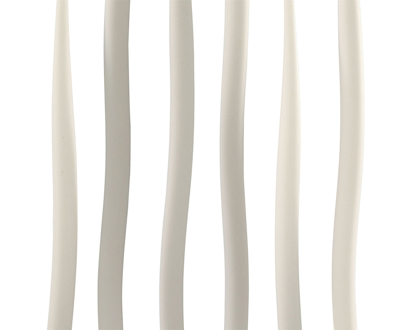 Mantra Estalacta Floor Lamp 6 Light GU10 Bar Indoor/Outdoor IP44, Silver/Opal White