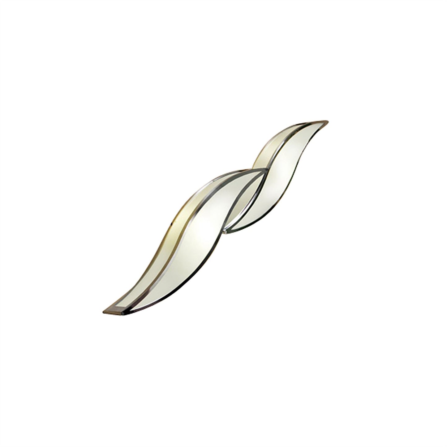 Mantra Sintesys GU10 Sintesys Wall Light GU10 2 Light Large Polished Chrome, CFL Lamps INCLUDED