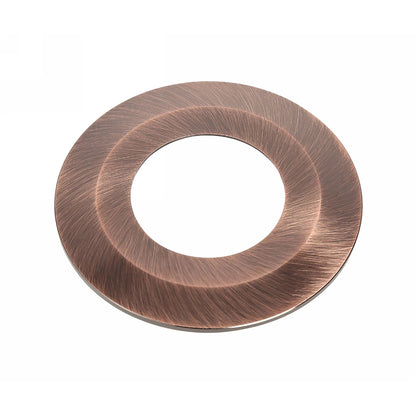 Dlux Bazi, Antique Copper Aluminum Ring, 80mm x 4mm, 5 yrs Warranty Recessed