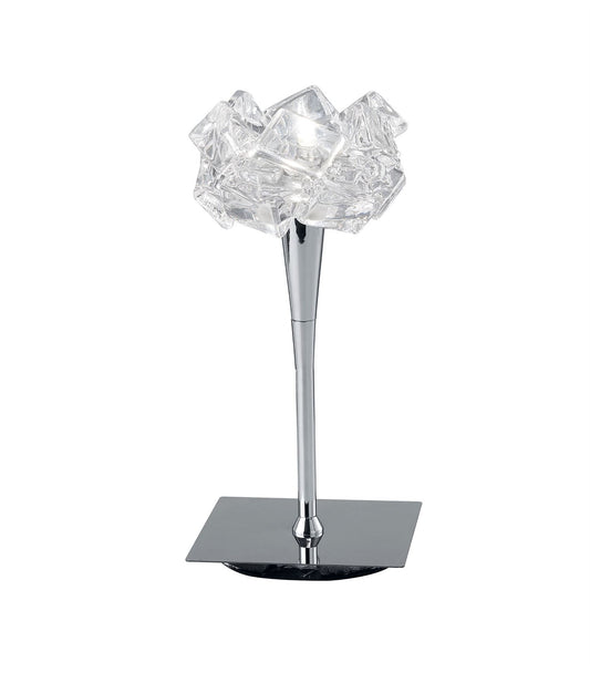Mantra M3958 Artic Table Lamp 1 Light G9, Polished Chrome