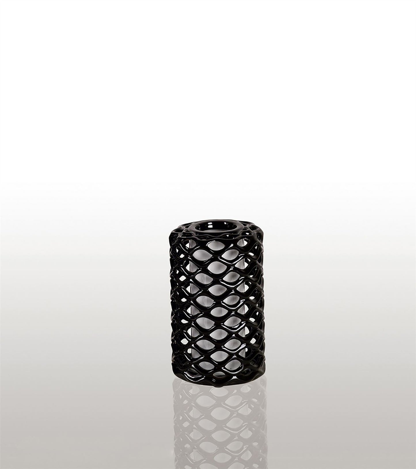 Diyas Home Ceramics (DH) Vase 24cm Black and White Ceramic Ceramics
