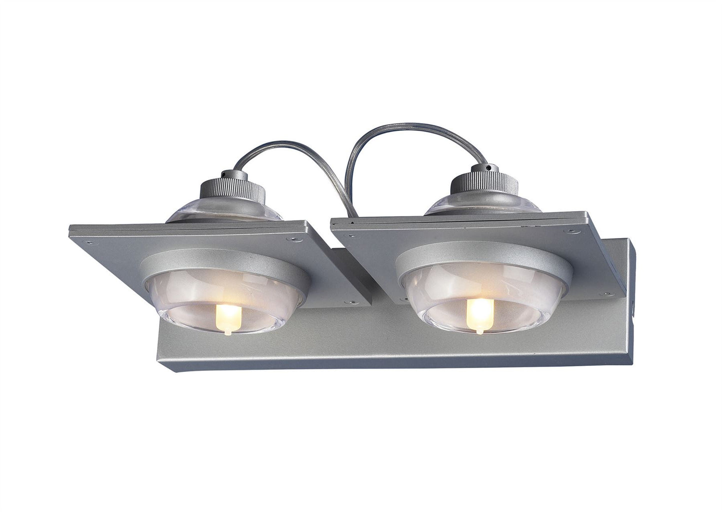 Mantra (0040 006) Ull Wall Light 2 Light G9 Silver Grey