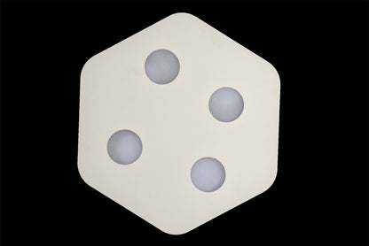 Mantra Area Ceiling Light, 4 x GX53 (Max 9W, Not Included), Sand White