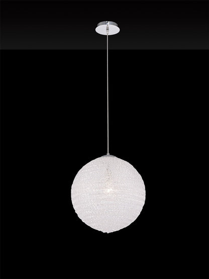 Mantra Fusion Fusion M5711 Bola Pendant 40cm Round 1 x E27, Chrome