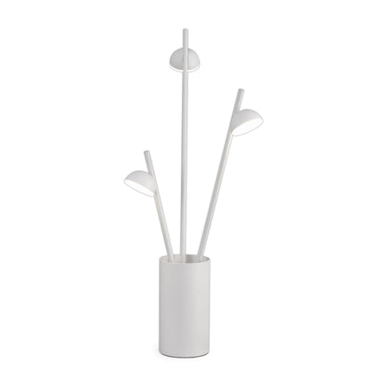Mantra M6267 Adn 3 Light Table Lamp 52cm, 9W LED, 3000K, 495lm, White, 3yrs Warranty